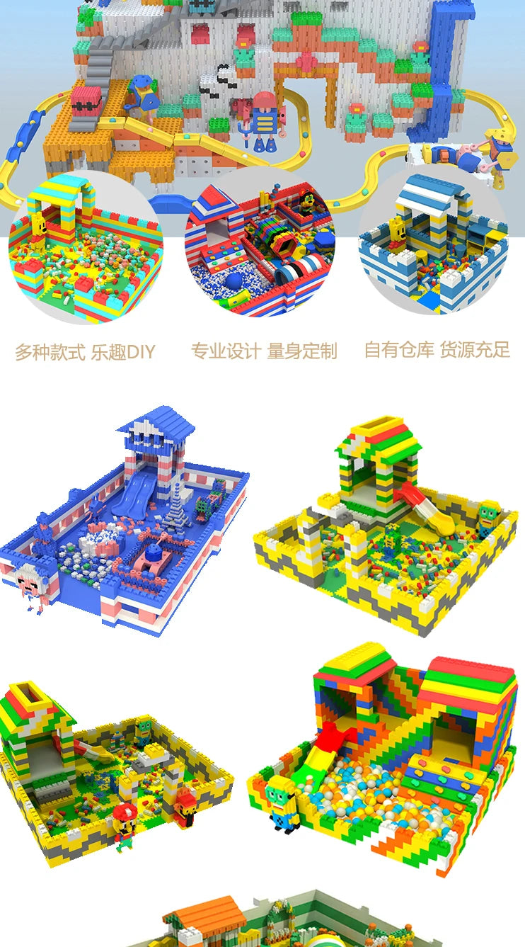Amusement Mall Foam building block