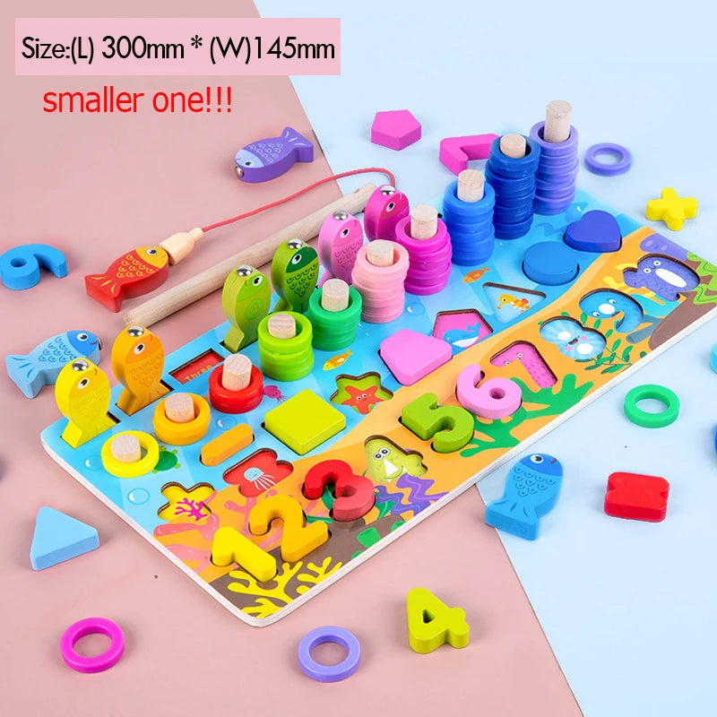 Math Wooden Puzzle