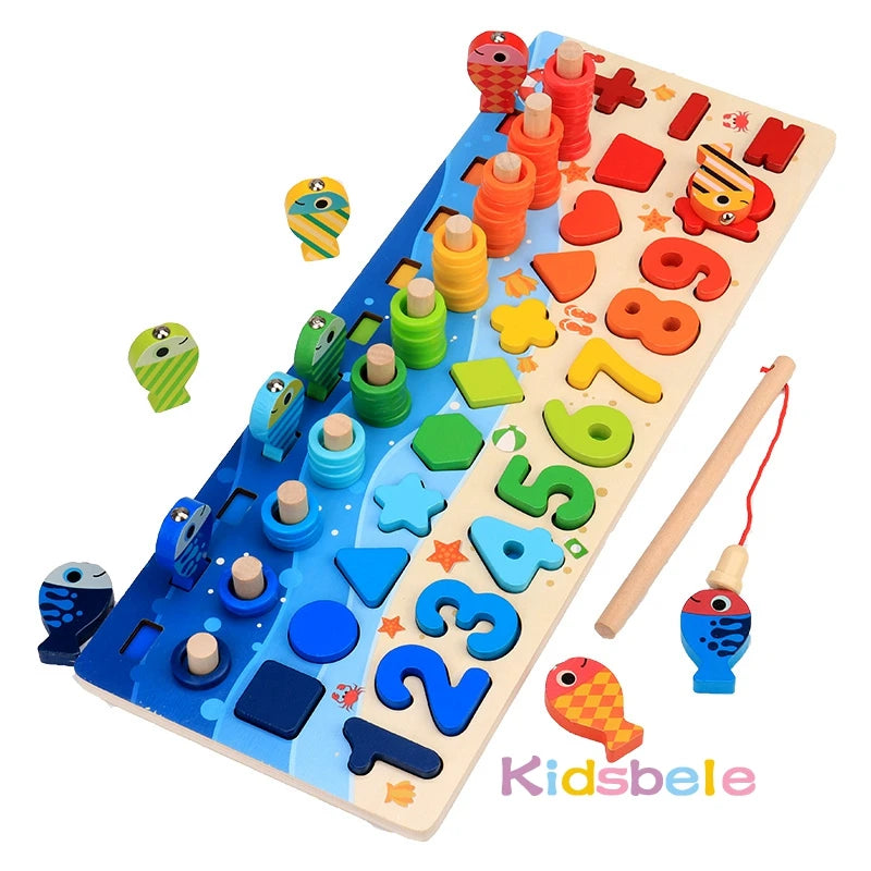 Math Wooden Puzzle