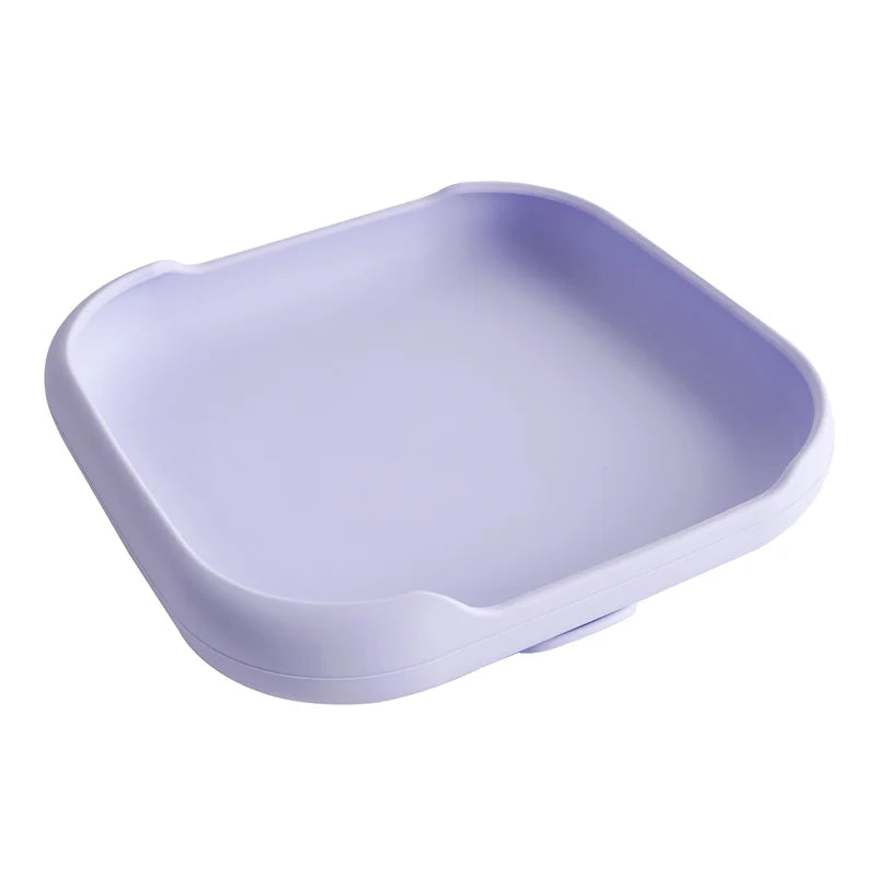 Feeding Silicone Square Plate