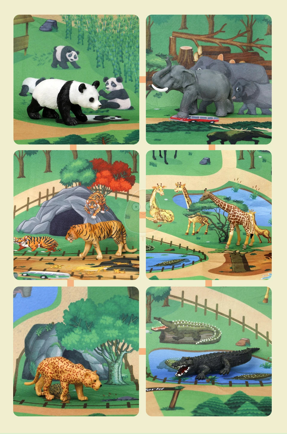 Animal Jungle Zoo Collection