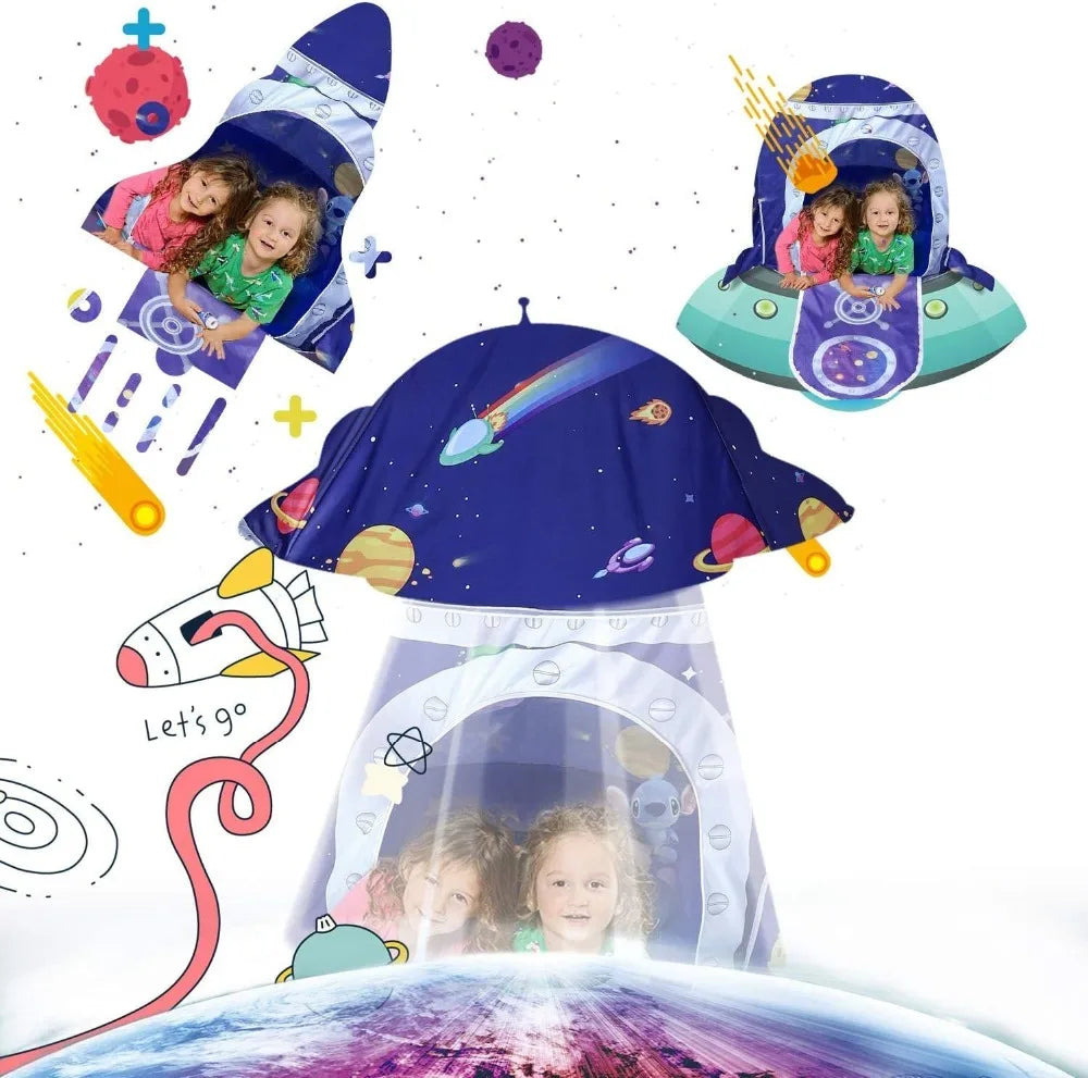 Rocket Ship Tent Pop Up Toy
