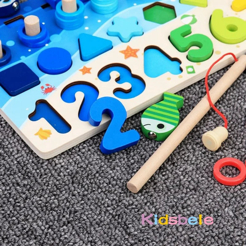 Math Wooden Puzzle