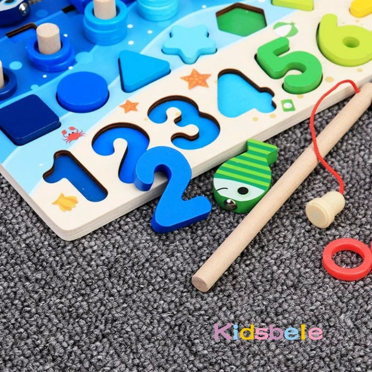 Math Wooden Puzzle