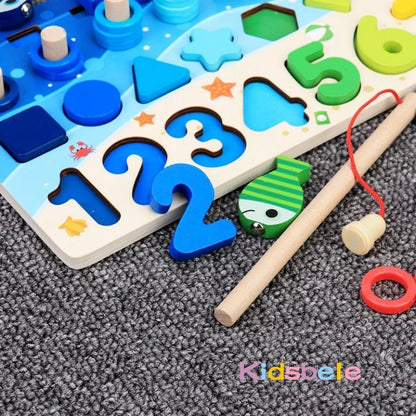 Math Wooden Puzzle