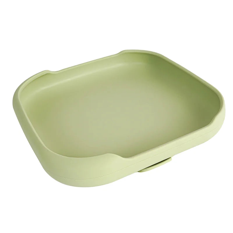 Feeding Silicone Square Plate