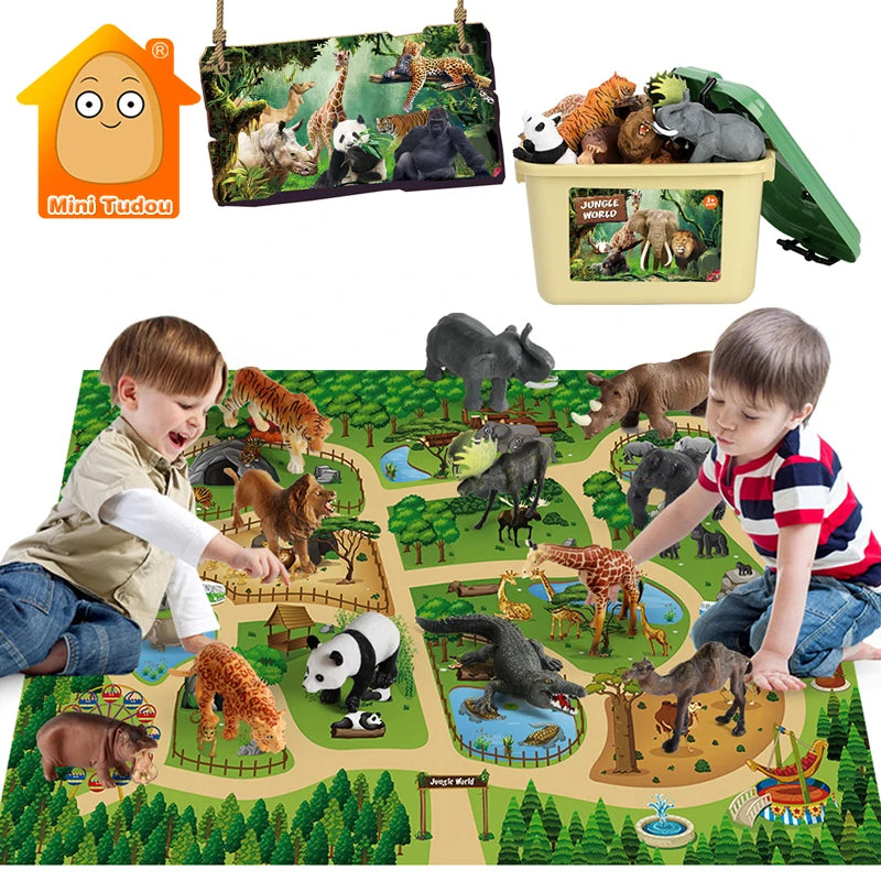 Animal Jungle Zoo Collection