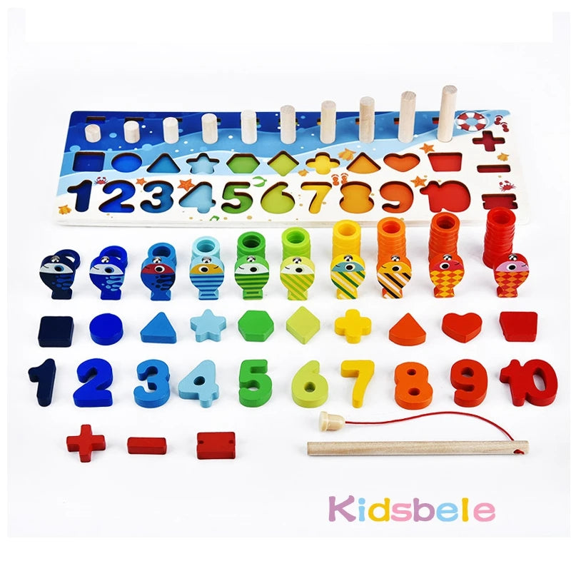 Math Wooden Puzzle