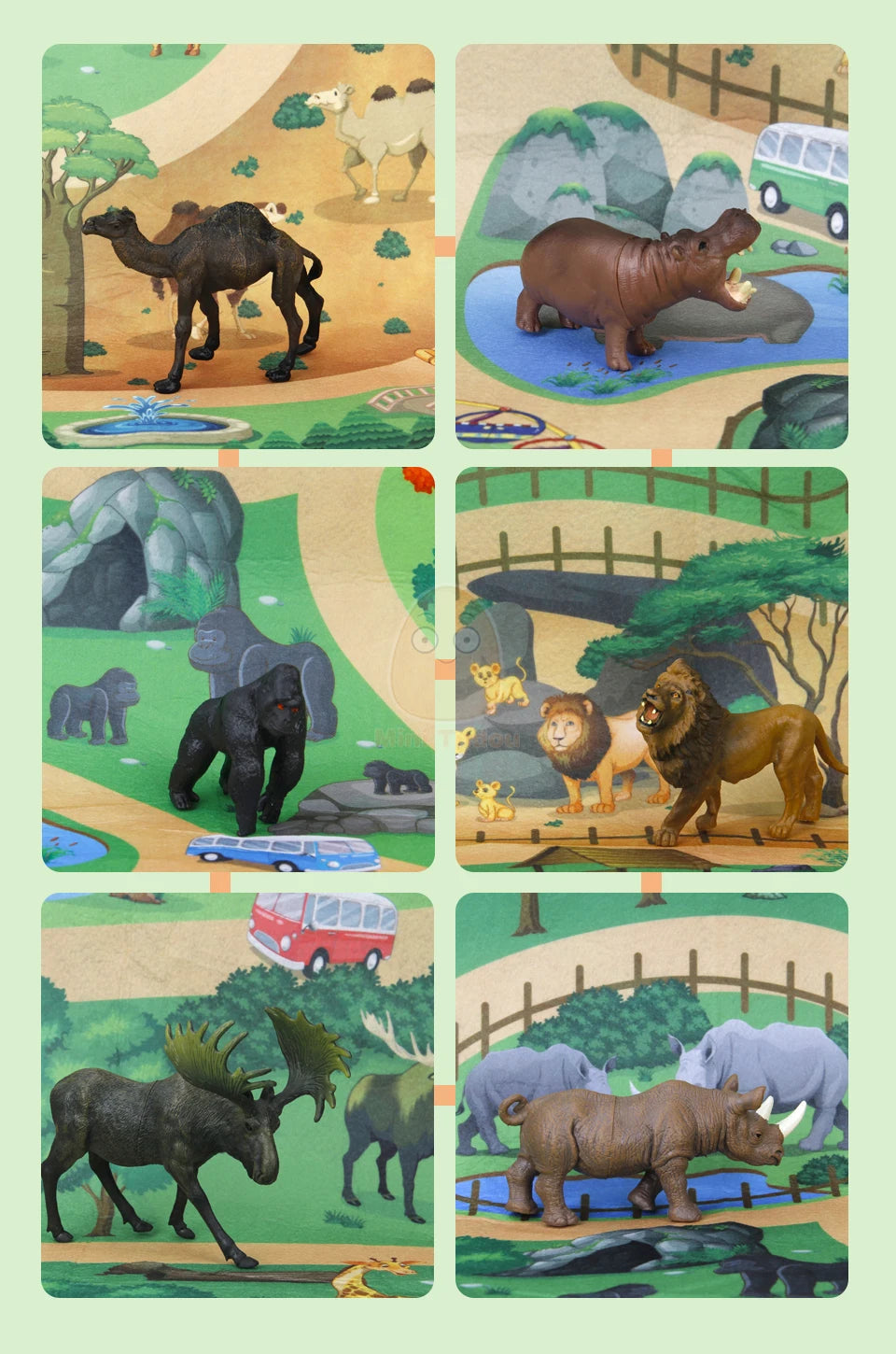 Animal Jungle Zoo Collection
