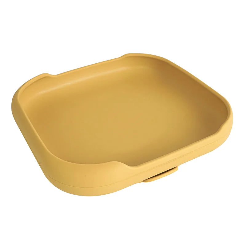 Feeding Silicone Square Plate