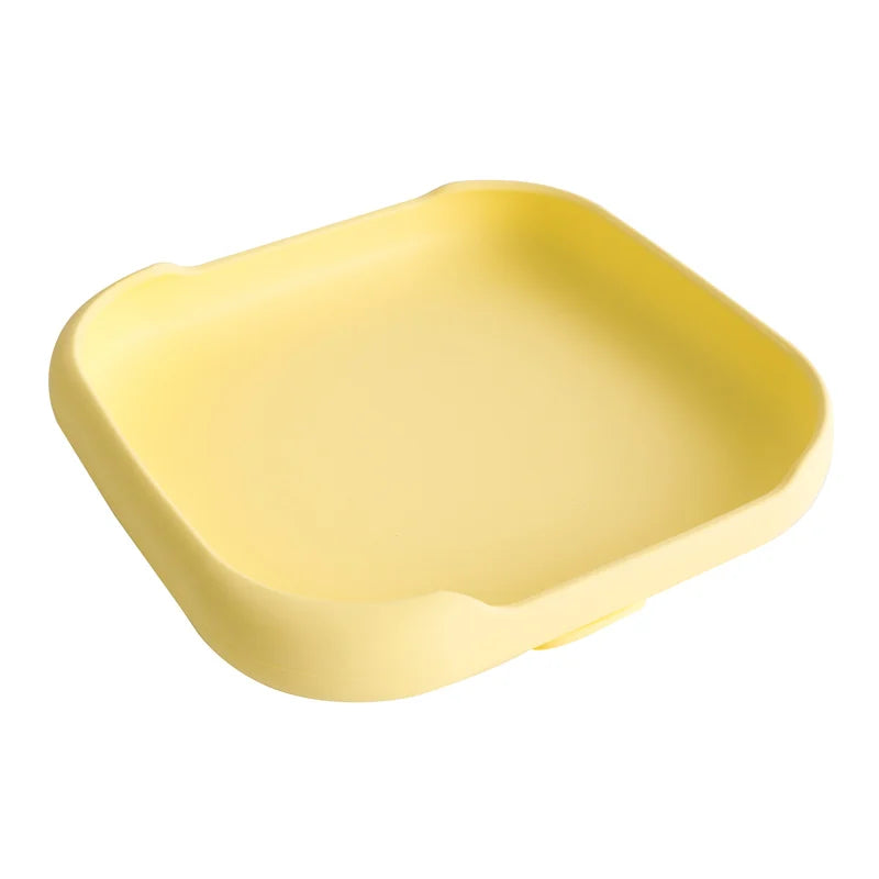 Feeding Silicone Square Plate