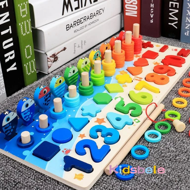 Math Wooden Puzzle