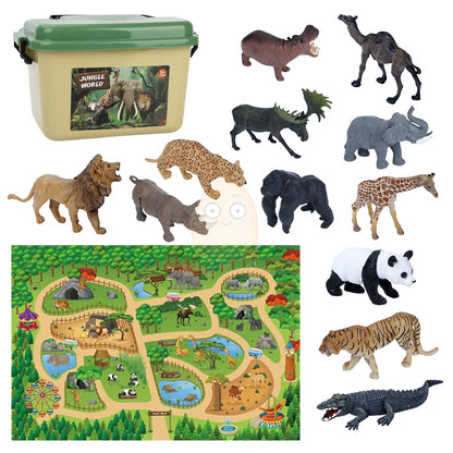 Animal Jungle Zoo Collection
