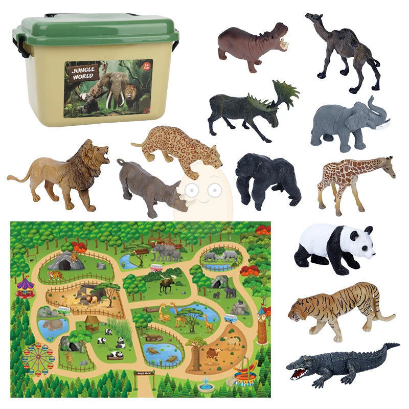 Animal Jungle Zoo Collection