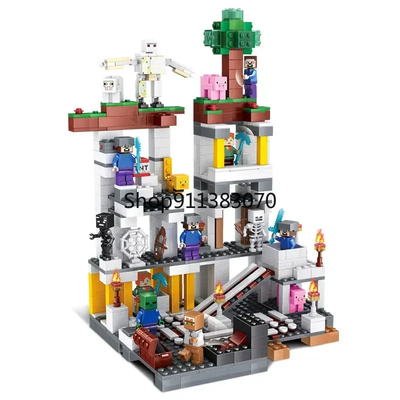 Village Jungle Treehouse Building Blocks
