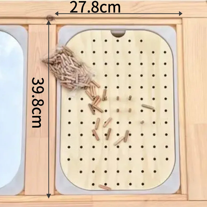 Wooden Table Game Set