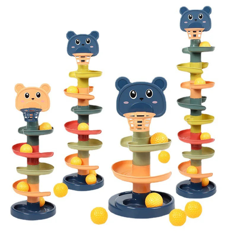 Rolling Ball Pile Tower