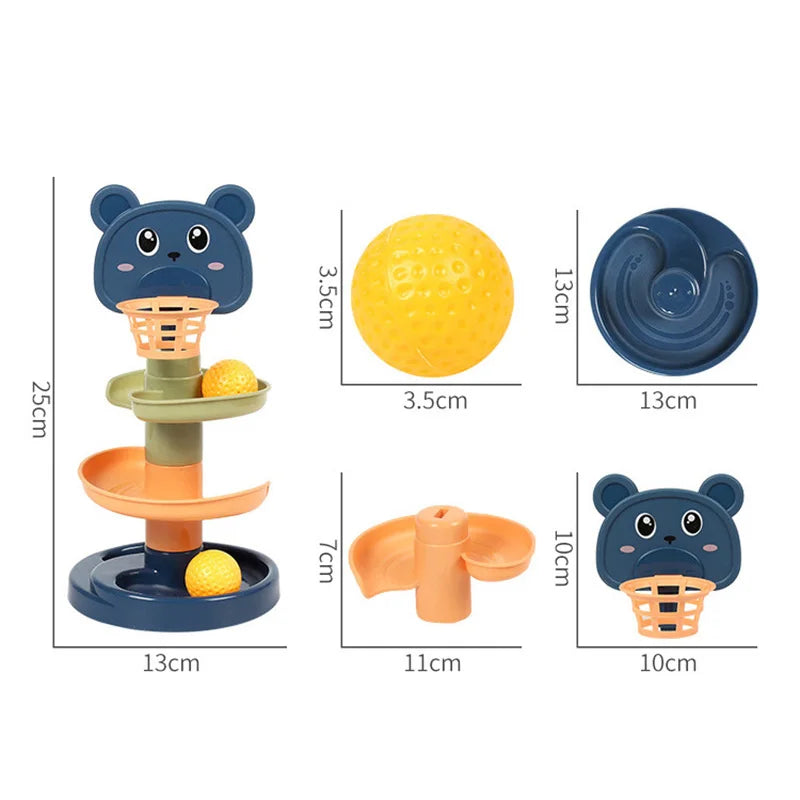 Rolling Ball Pile Tower
