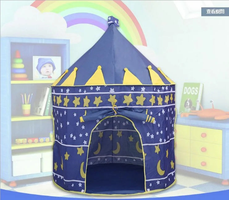 Portable Cartoon Castle Tent