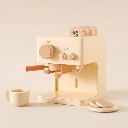 Montessori Coffee Machine Toy Set