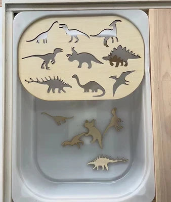 Wooden Table Game Set