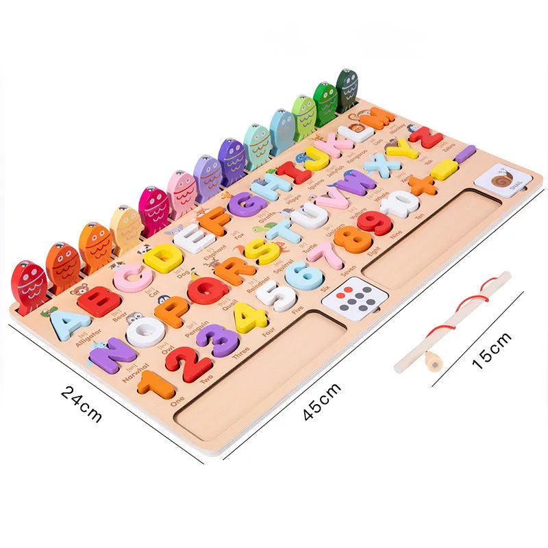 Math Wooden Puzzle