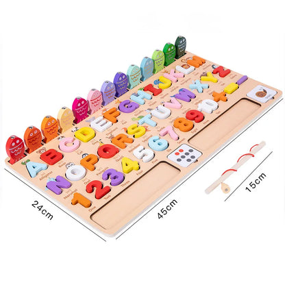 Math Wooden Puzzle