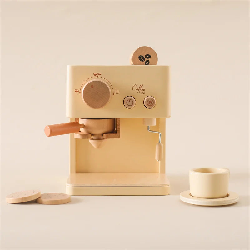 Montessori Coffee Machine Toy Set