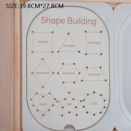 Wooden Table Game Set