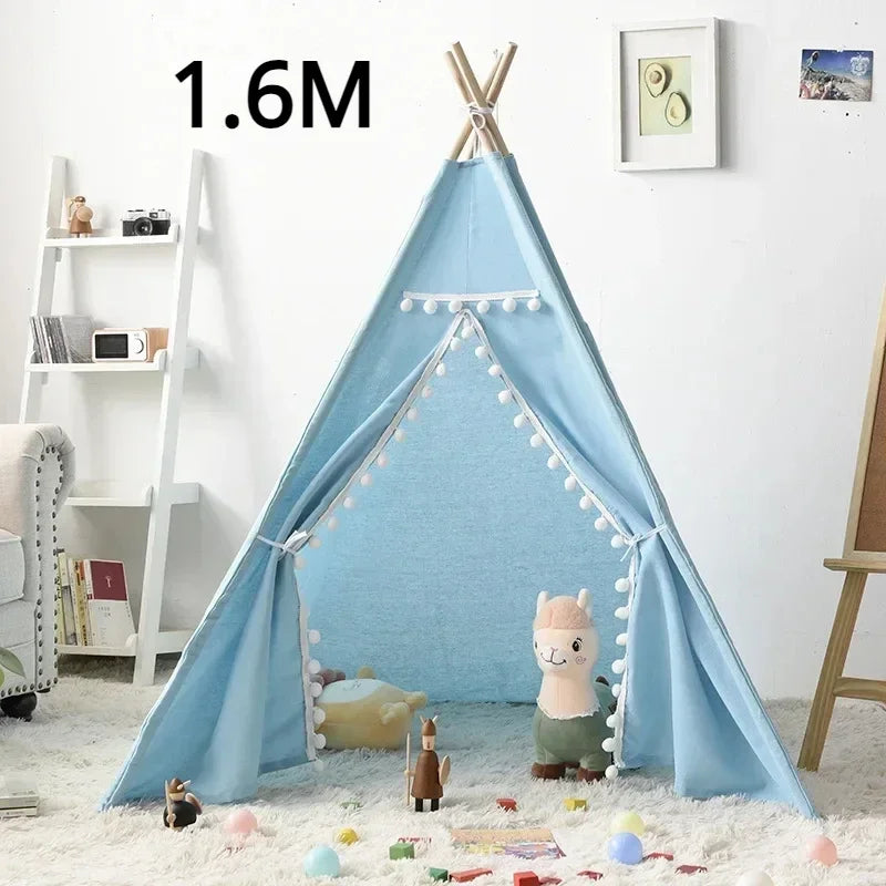 Play House Tent With Carpet Decoration