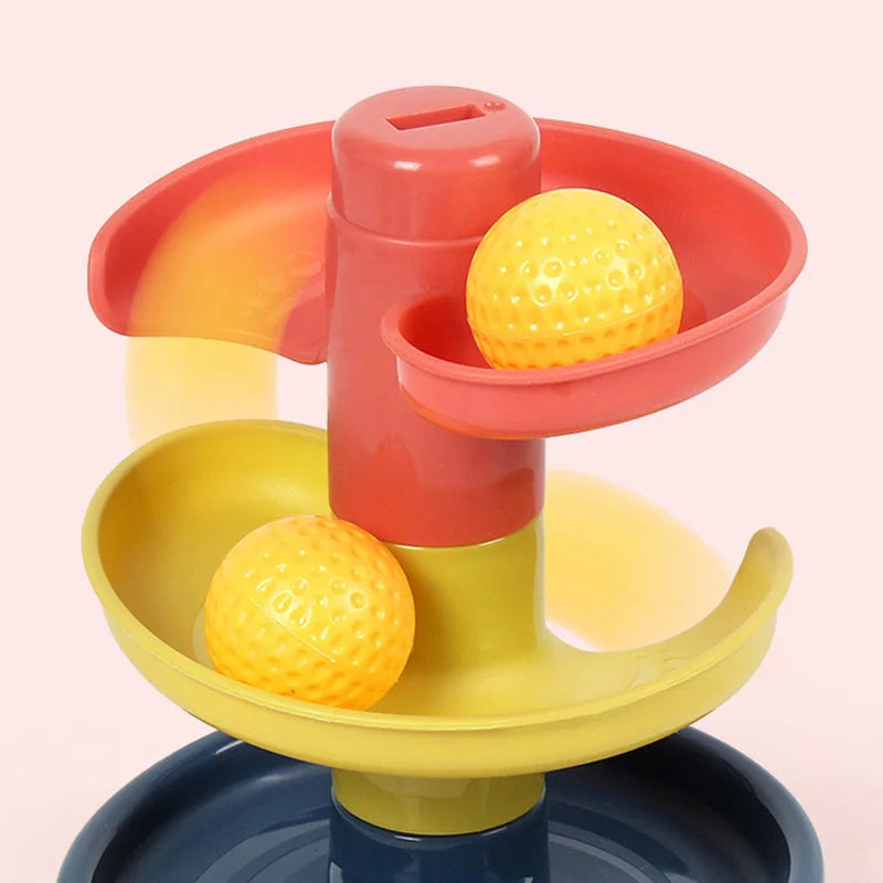 Rolling Ball Pile Tower