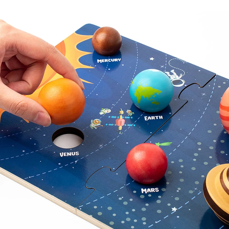 3D Eight Planets Puzzle