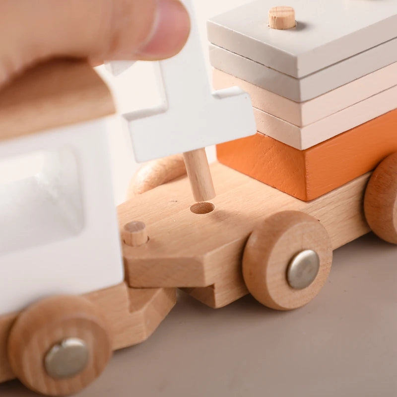 Montessori Wooden Train