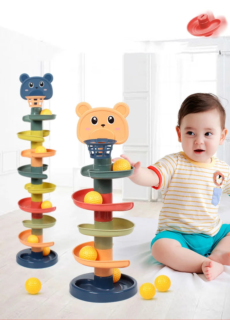 Rolling Ball Pile Tower