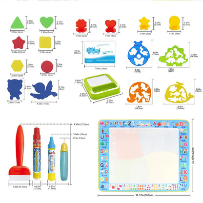 Magic Water Drawing Mat Coloring Doodle