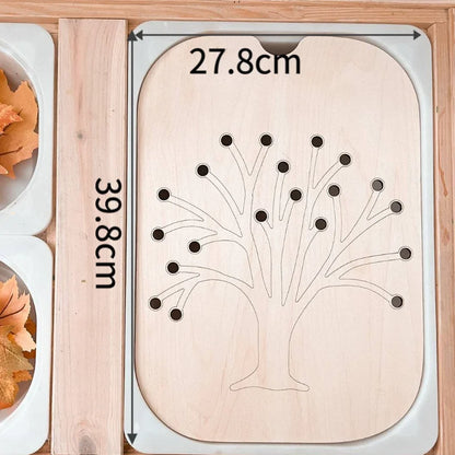 Wooden Table Game Set