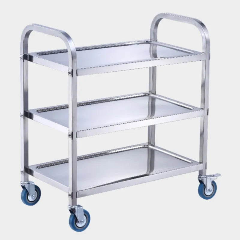 Meal Time Trolley Stainless Steel