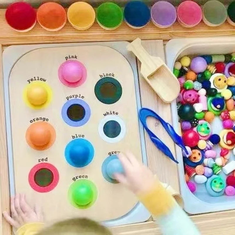 Wooden Table Game Set
