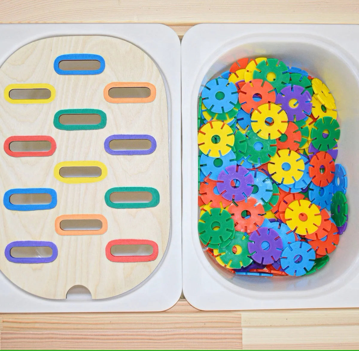 Wooden Table Game Set