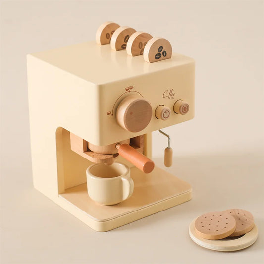 Montessori Coffee Machine Toy Set