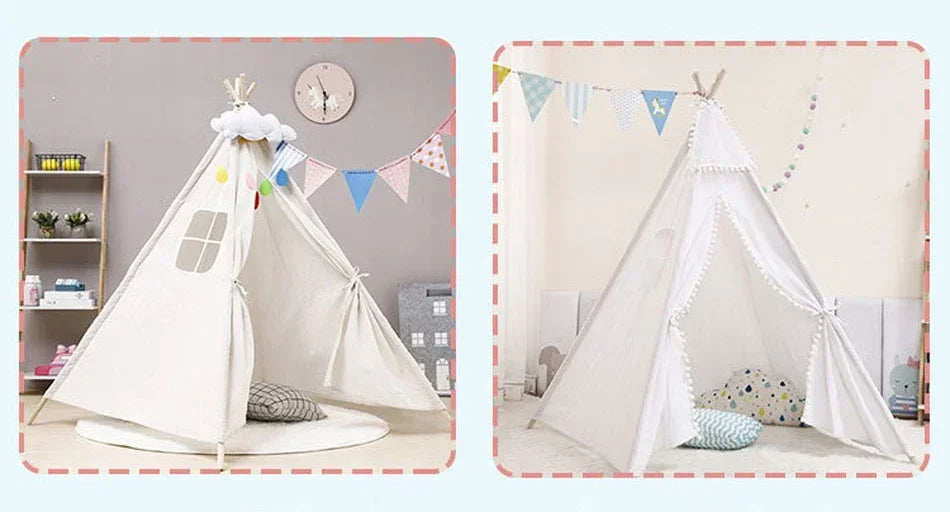 Play House Tent With Carpet Decoration