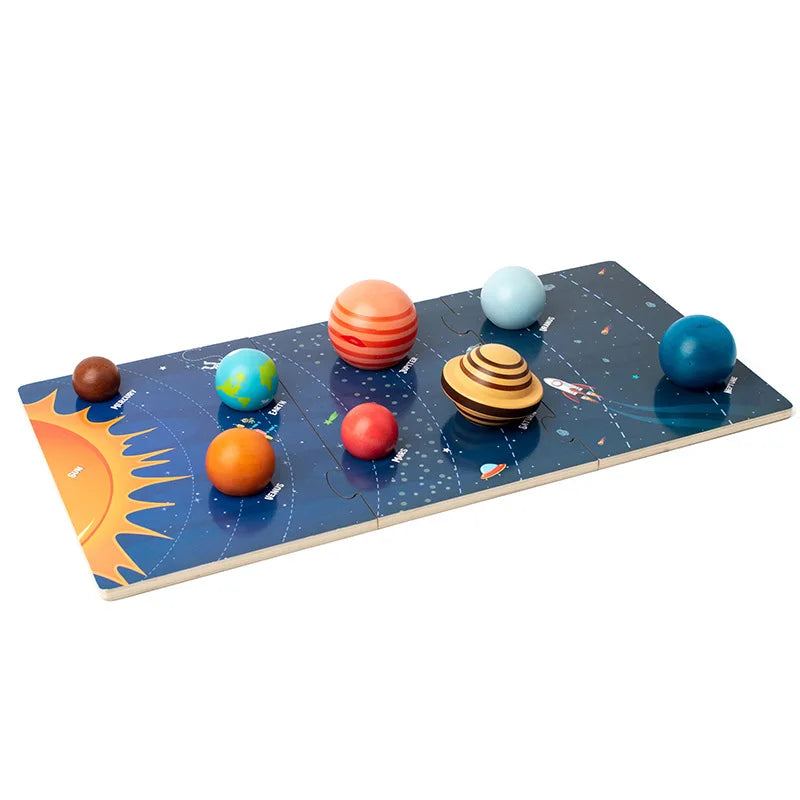 3D Eight Planets Puzzle