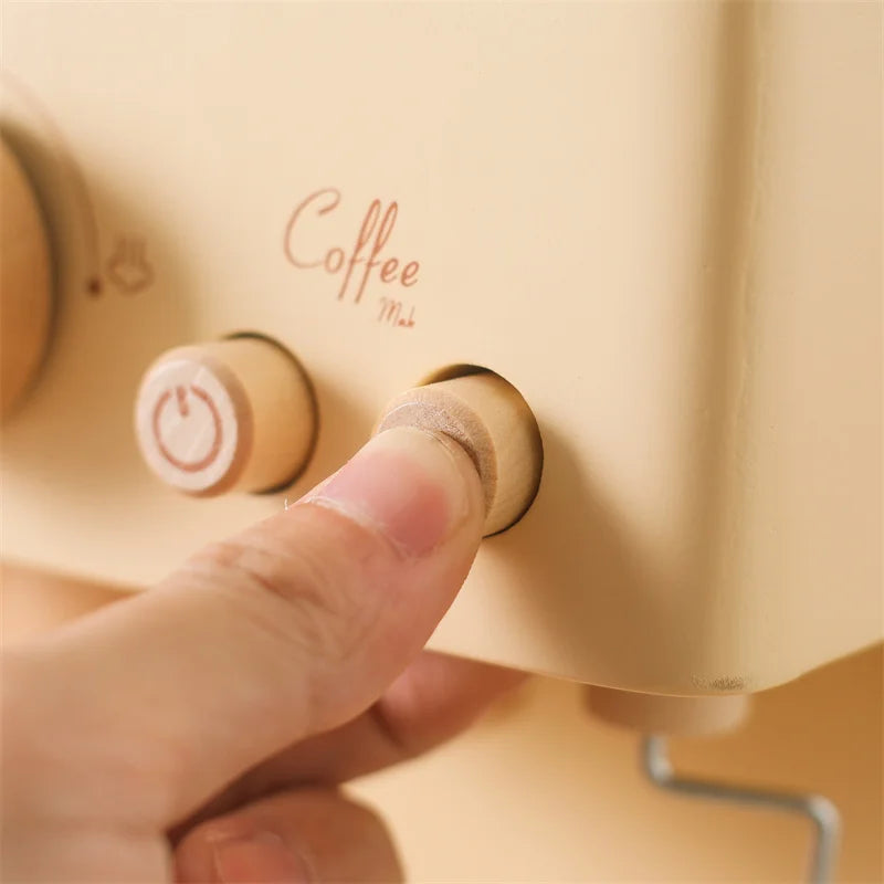 Montessori Coffee Machine Toy Set