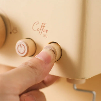 Montessori Coffee Machine Toy Set