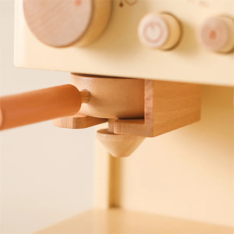 Montessori Coffee Machine Toy Set
