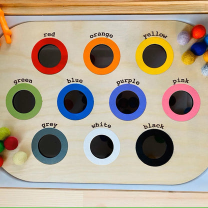 Wooden Table Game Set