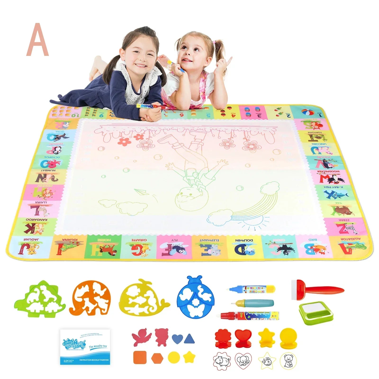 Magic Water Drawing Mat Coloring Doodle