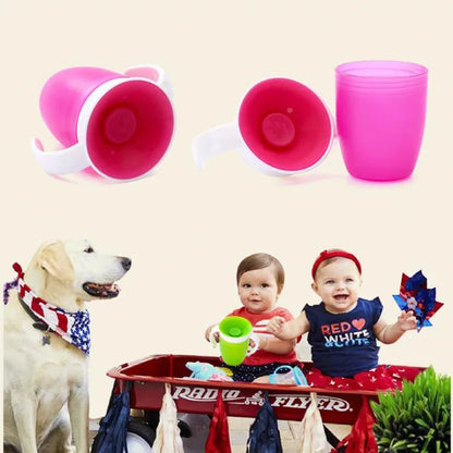 360 Degrees Rotated Baby Drinking Cup