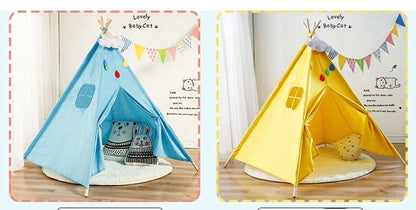 Play House Tent With Carpet Decoration