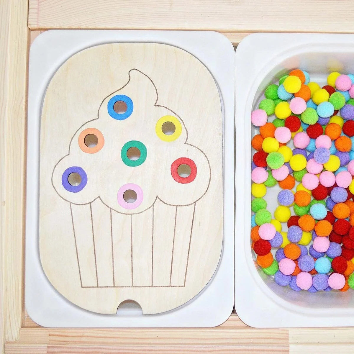 Wooden Table Game Set